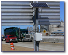 solar powered sign