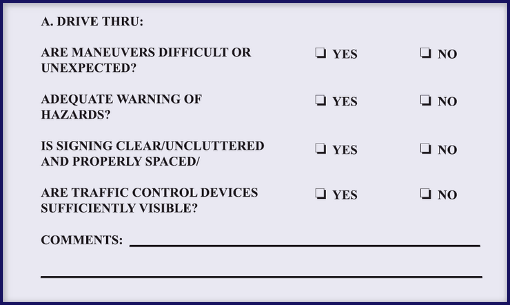 inspection form