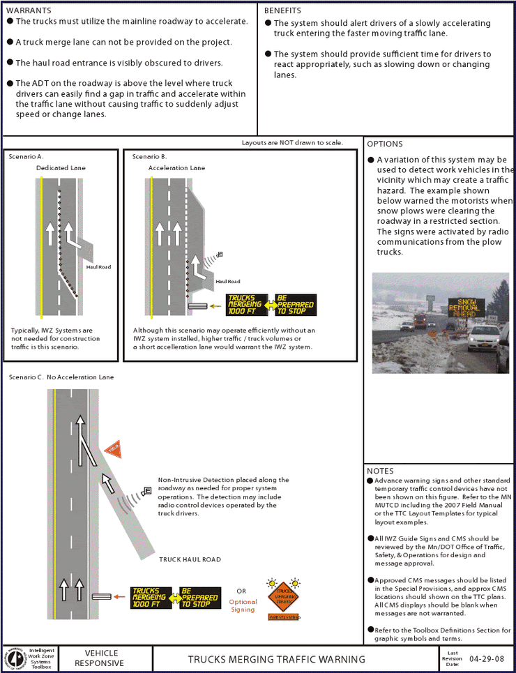 Trucks Merging